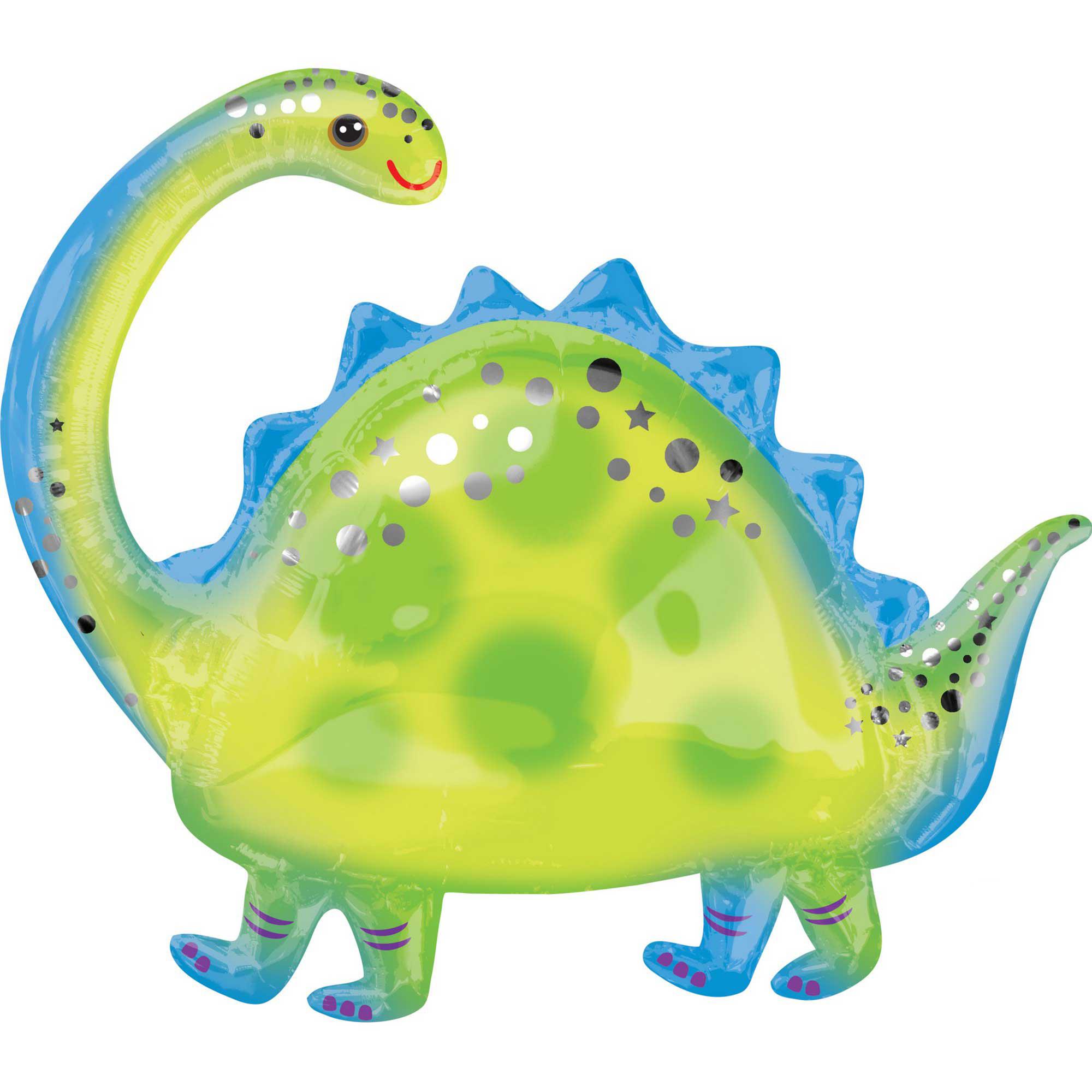 SuperShape Brontosaurus Dinosaur Foil Balloon