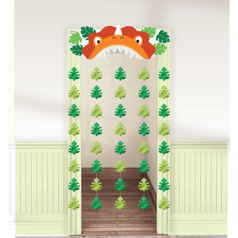 Dino-Mite Dinosaur Party Door Curtain