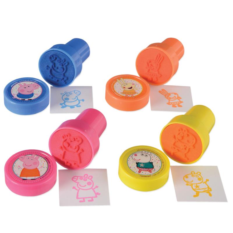 Peppa Pig Party Stamper Favours Pack of 4