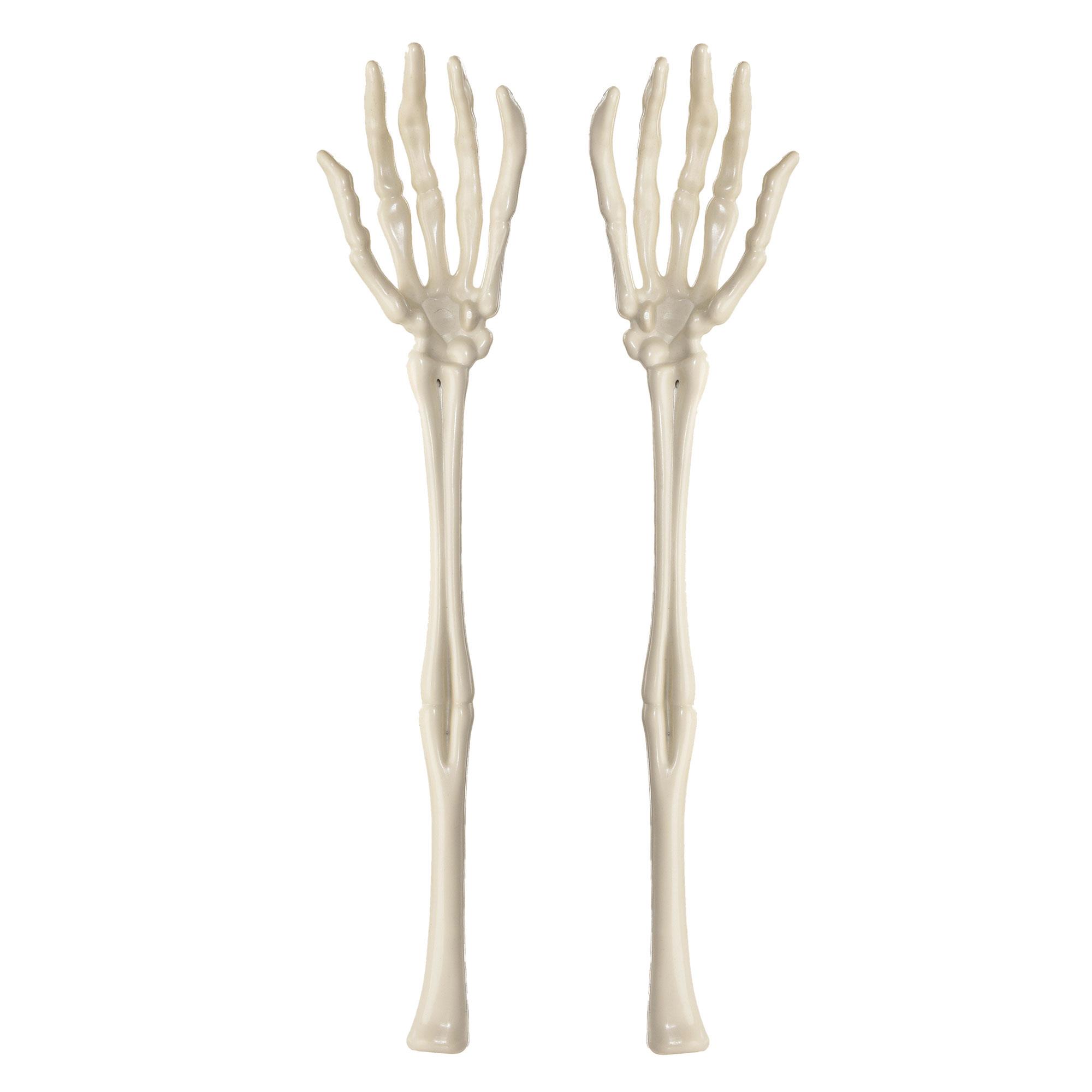 Boneyard Skeleton Hands Halloween Serving Utensils