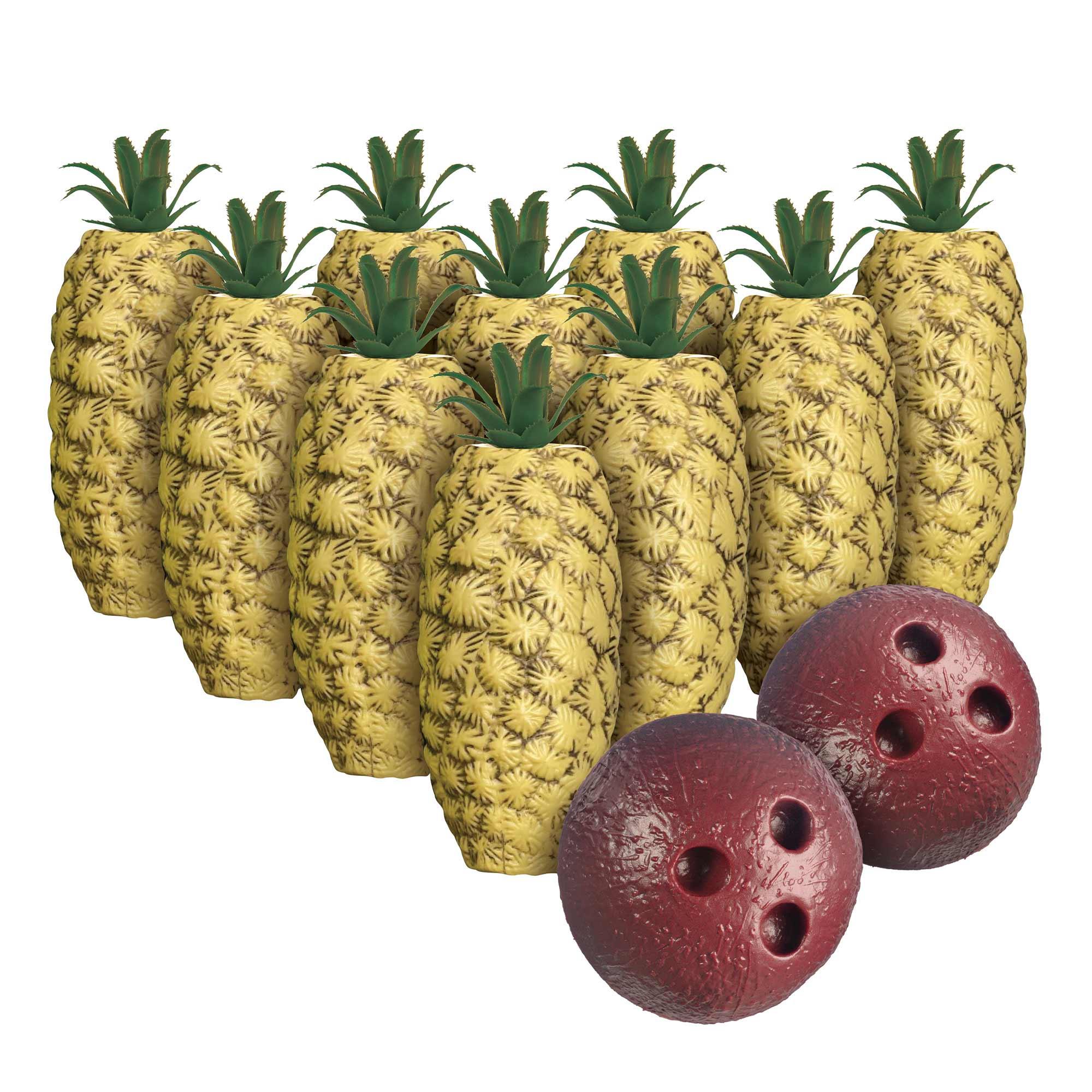 Pineapple Bowling Party Game
