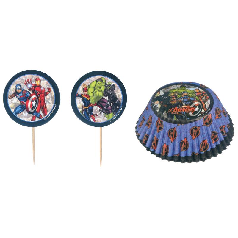 Marvel Avengers Powers Unite Cupcake Set