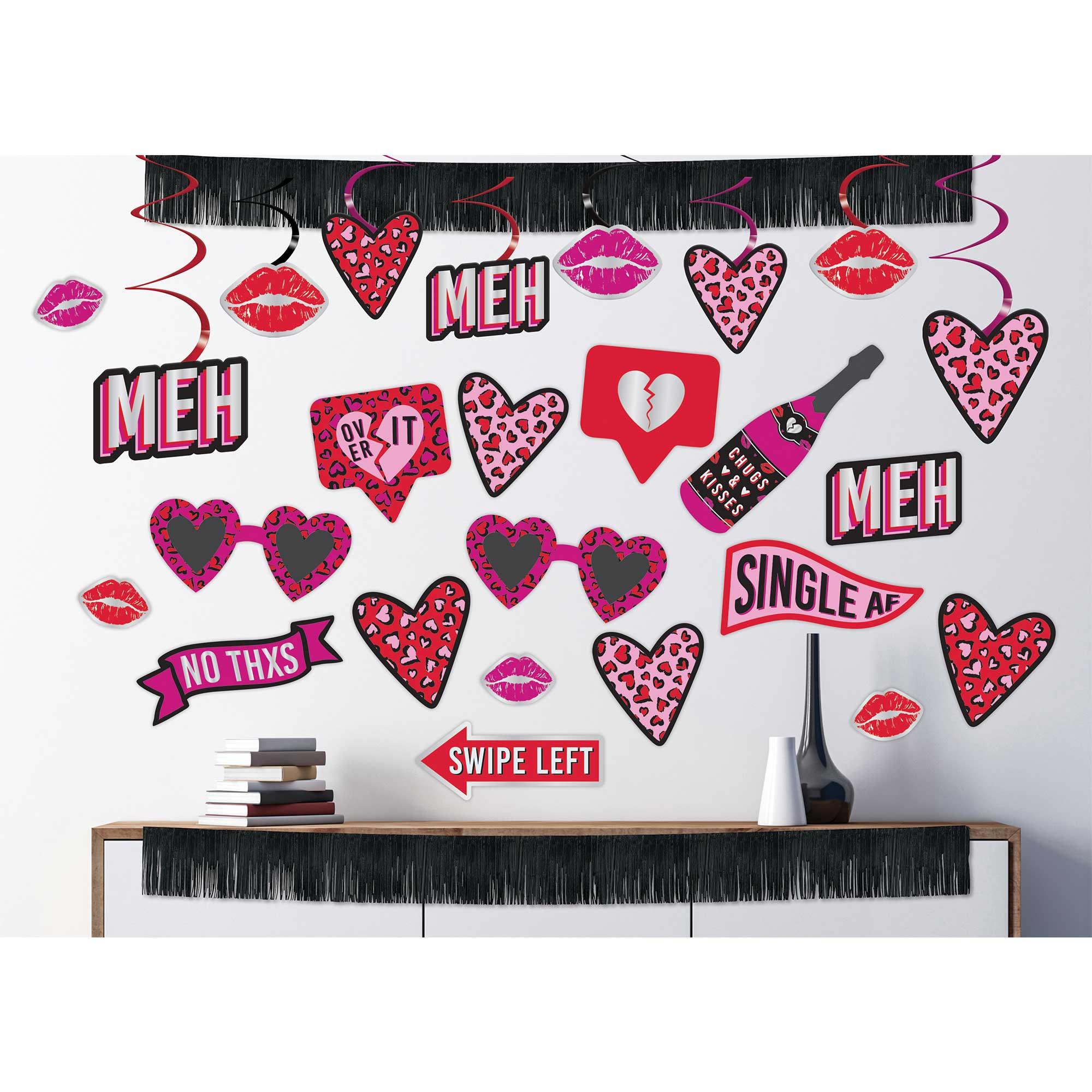 Anti-Valentine's Day Room Decorating Kit