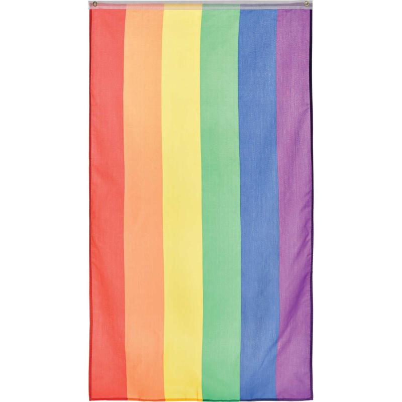 Rainbow Pride Fabric Flag