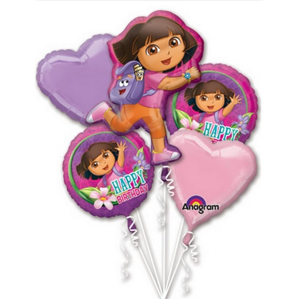 Dora the Explorer Helium Balloon Bouquet