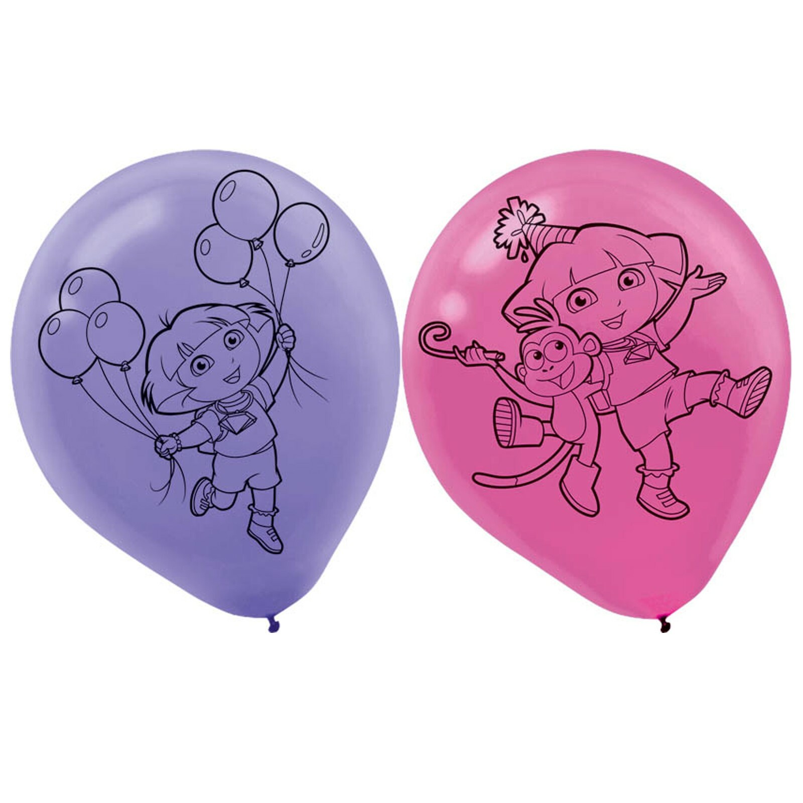 Dora The Explorer Balloons (Pack of 6)