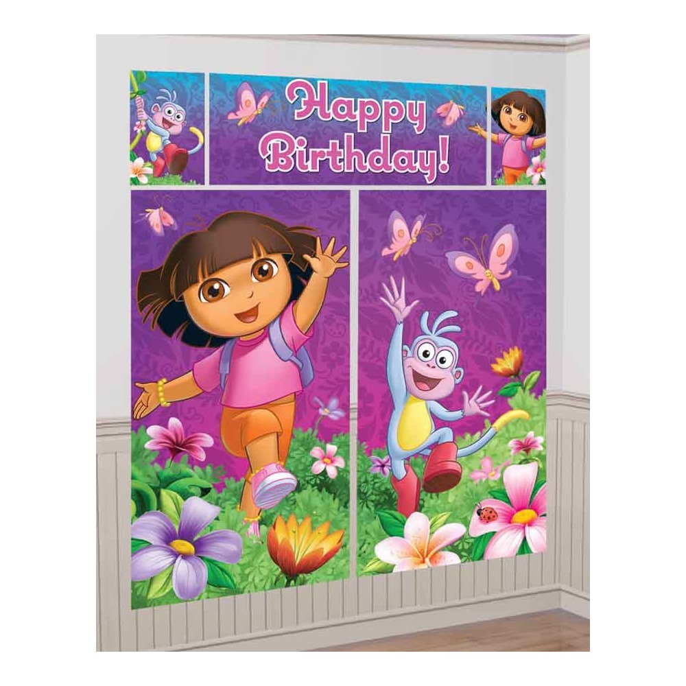 Dora the Explorer Scene Setter Wall Decorations