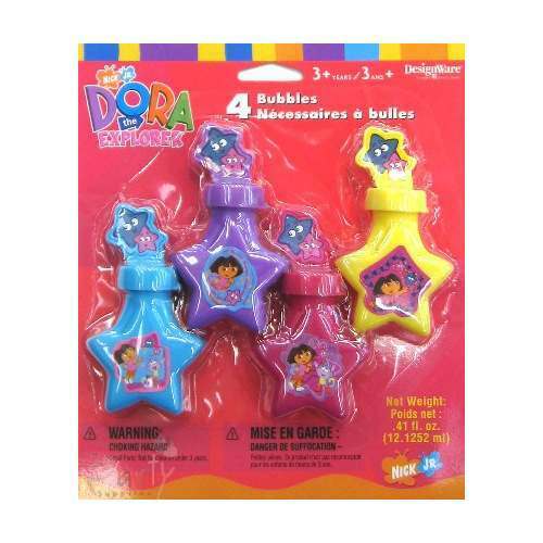 Dora the Explorer Bubbles (Pack of 4)
