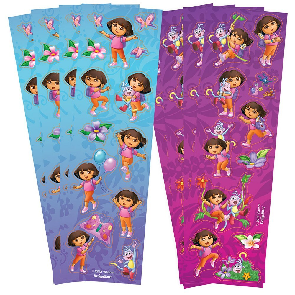 Dora The Explorer Stickers (8 Sheets)