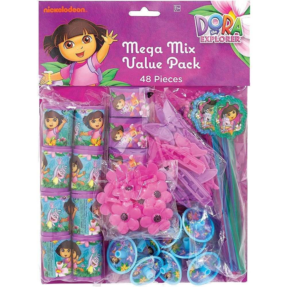 Dora The Explorer Mega Value Favour Pack (48 Pieces)