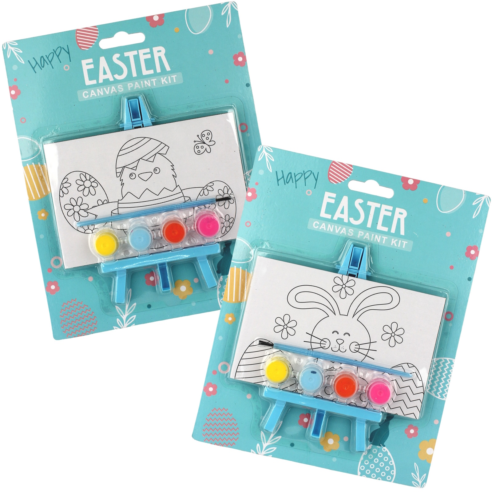 Mini Easter Colour Your Own Cardboard Canvas
