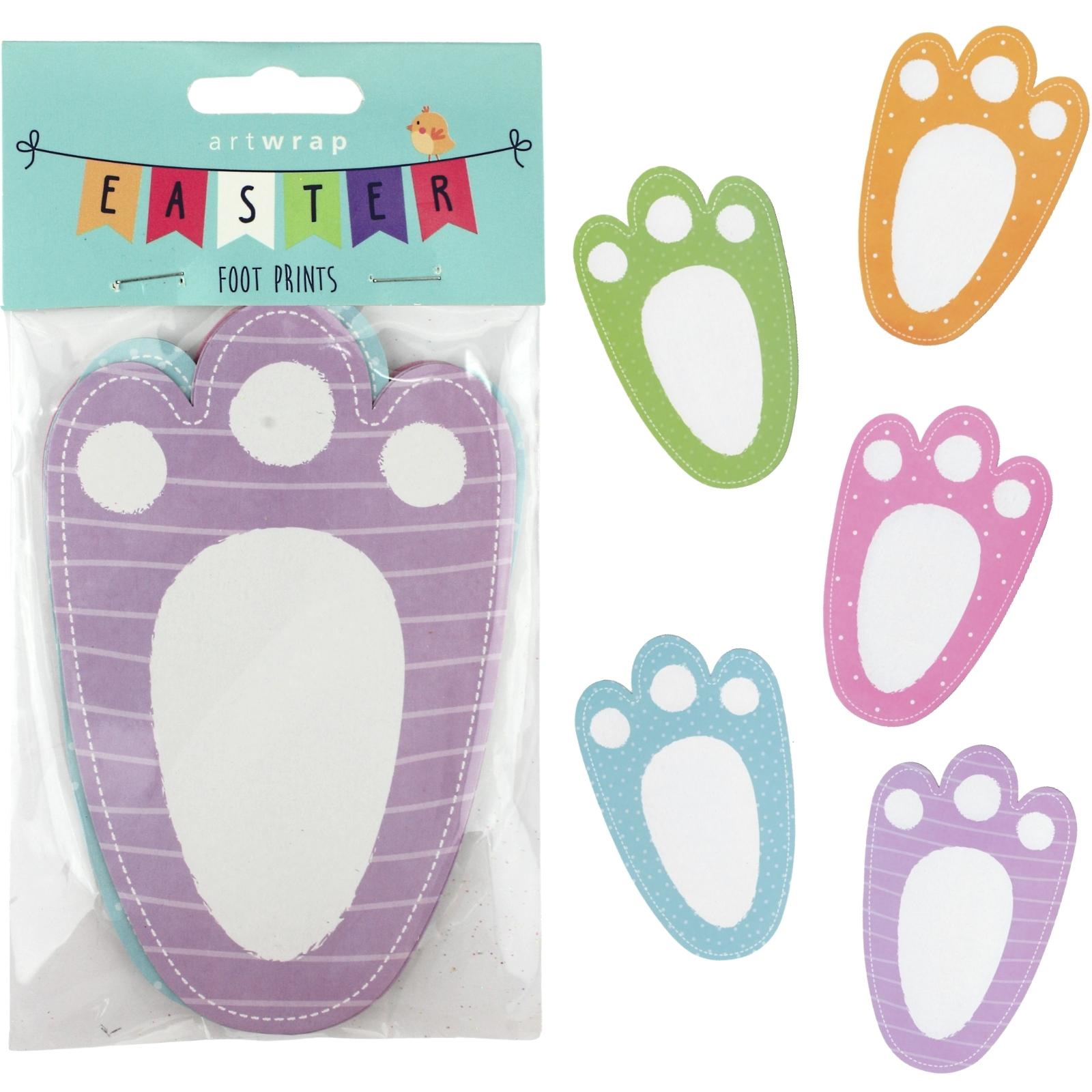 Bunny Rabbit Footprints (Pack of 10)