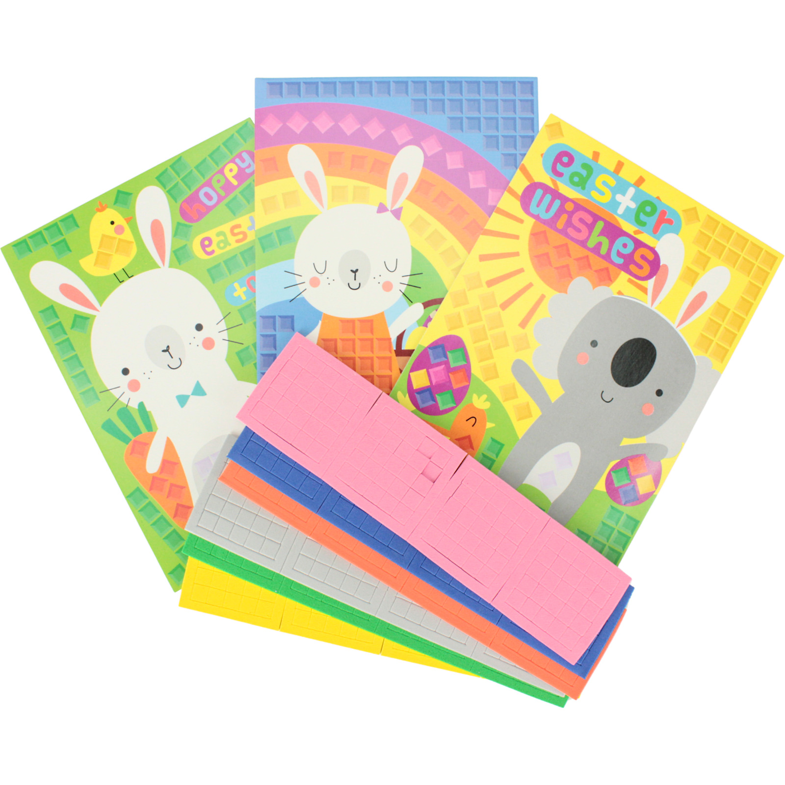 Easter Mosaic Art Activity (Pack of 3)