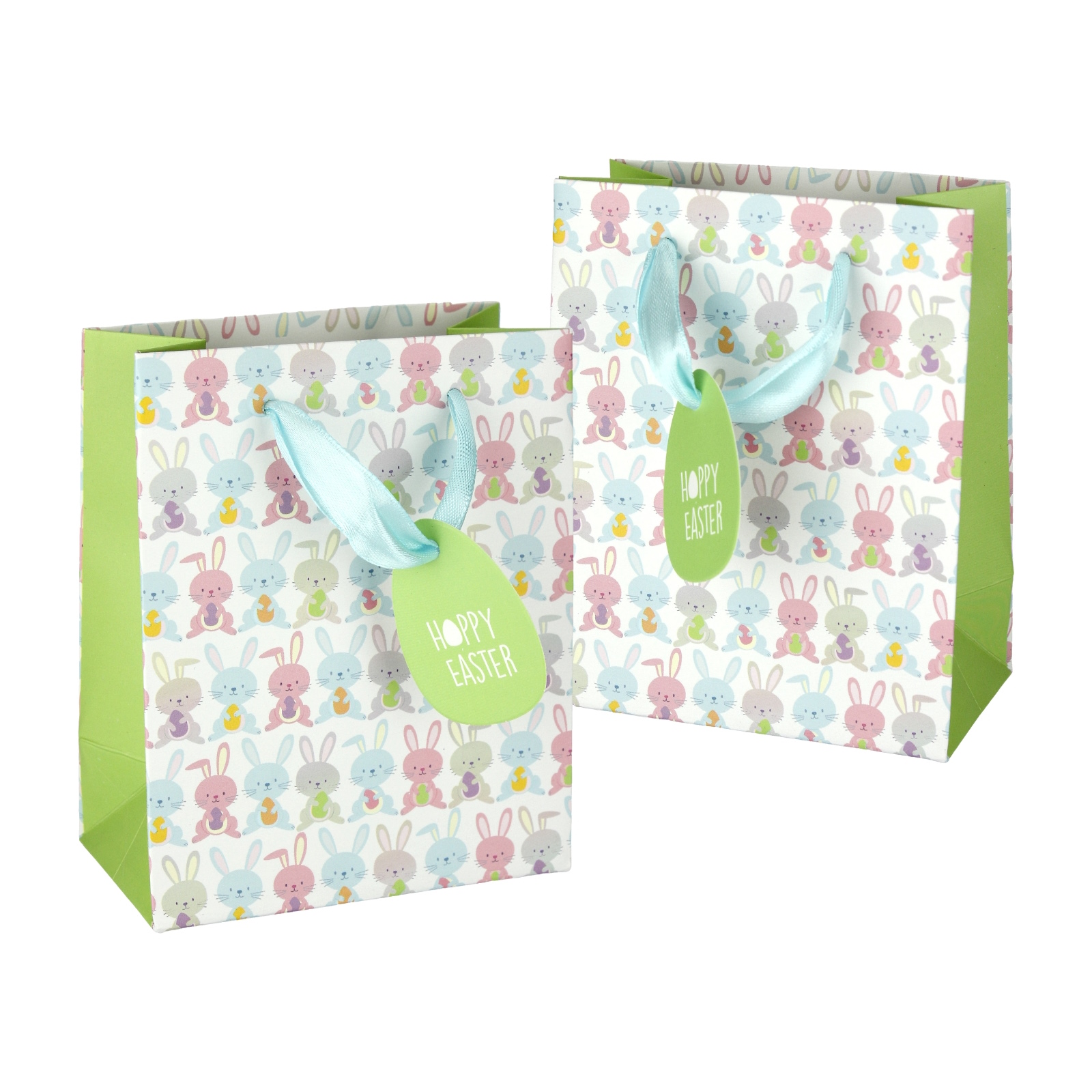 Hoppy Easter Gift Bags 13.7cm (Pack of 2)