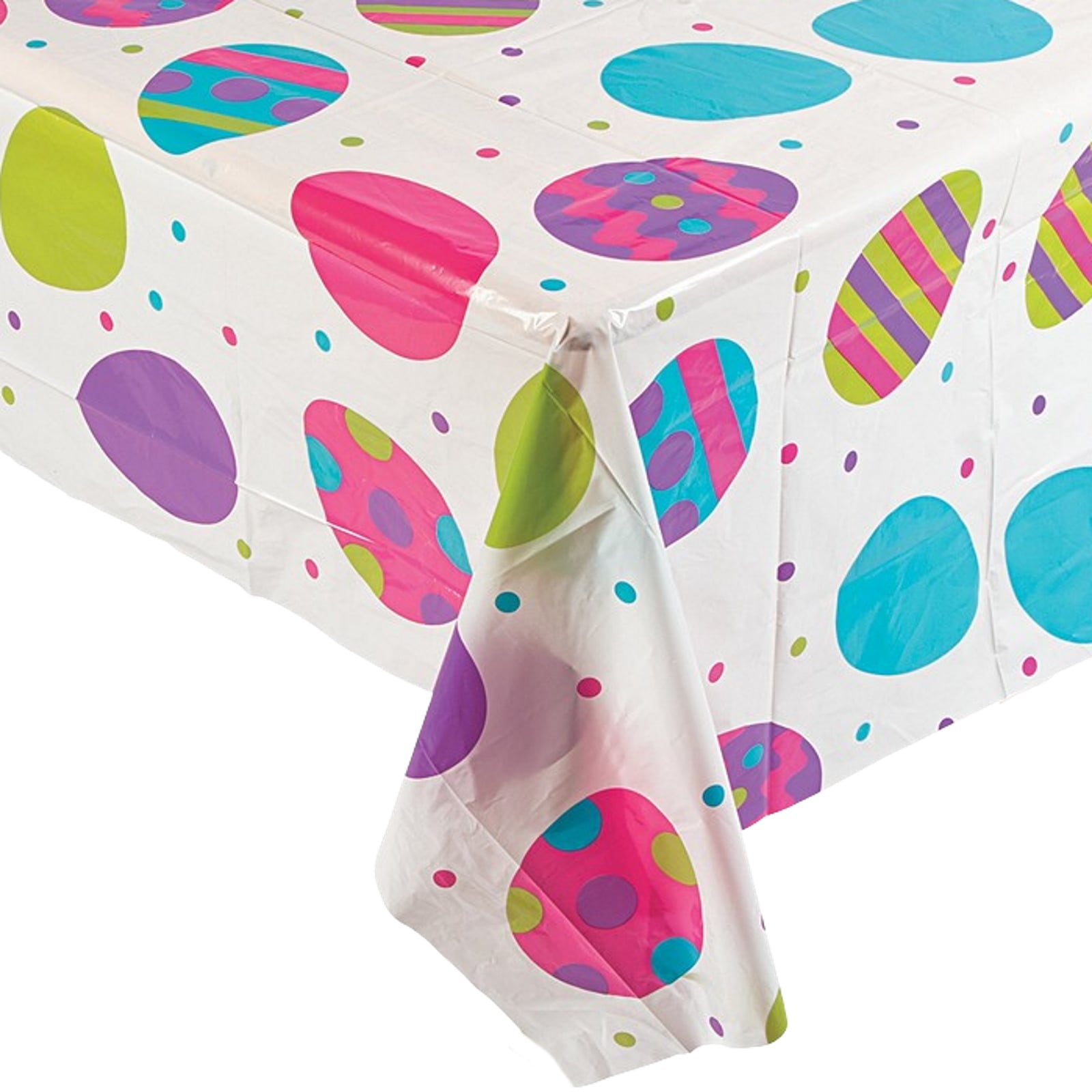 Easter Egg Plastic Tablecloth