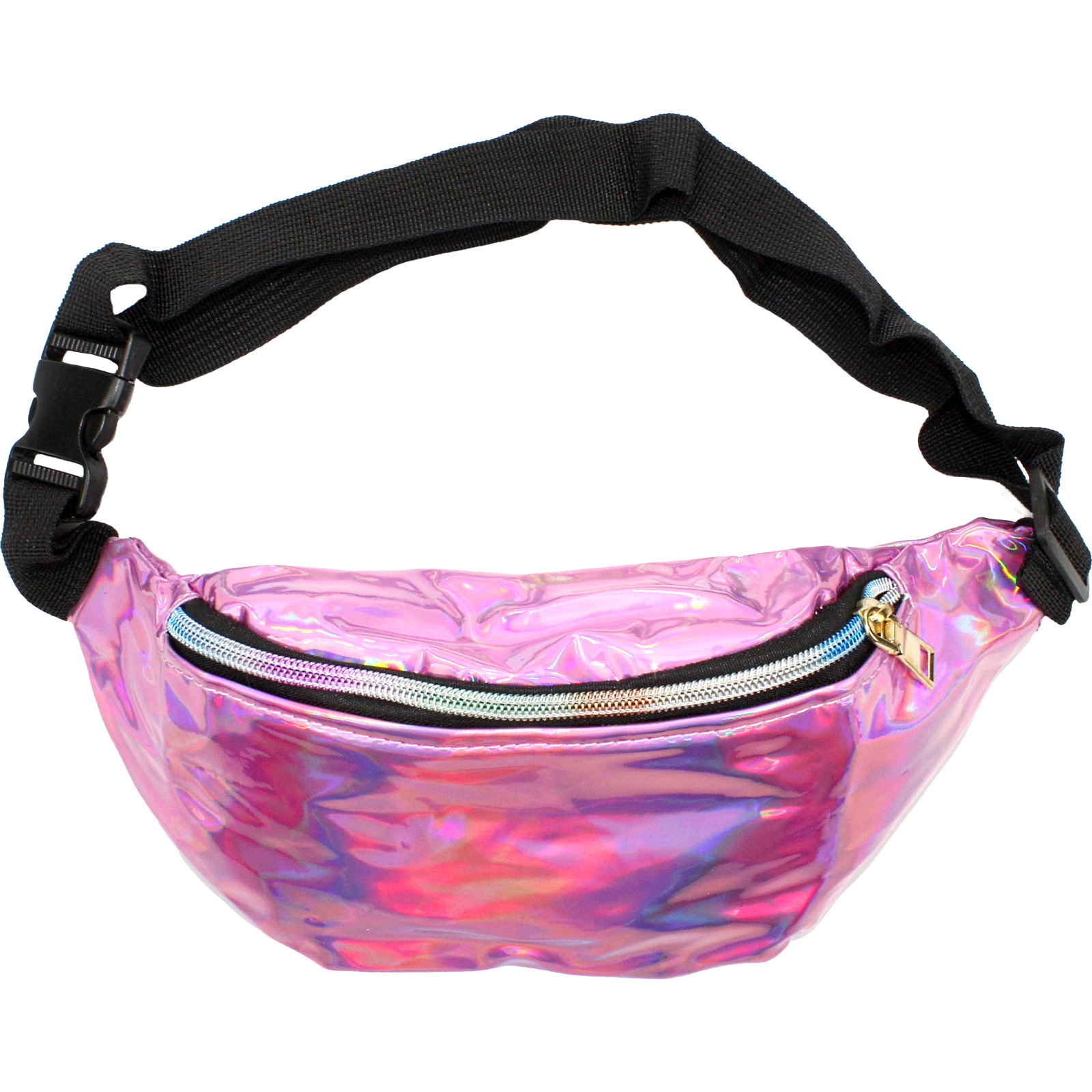 Iridescent Pink Bum Bag
