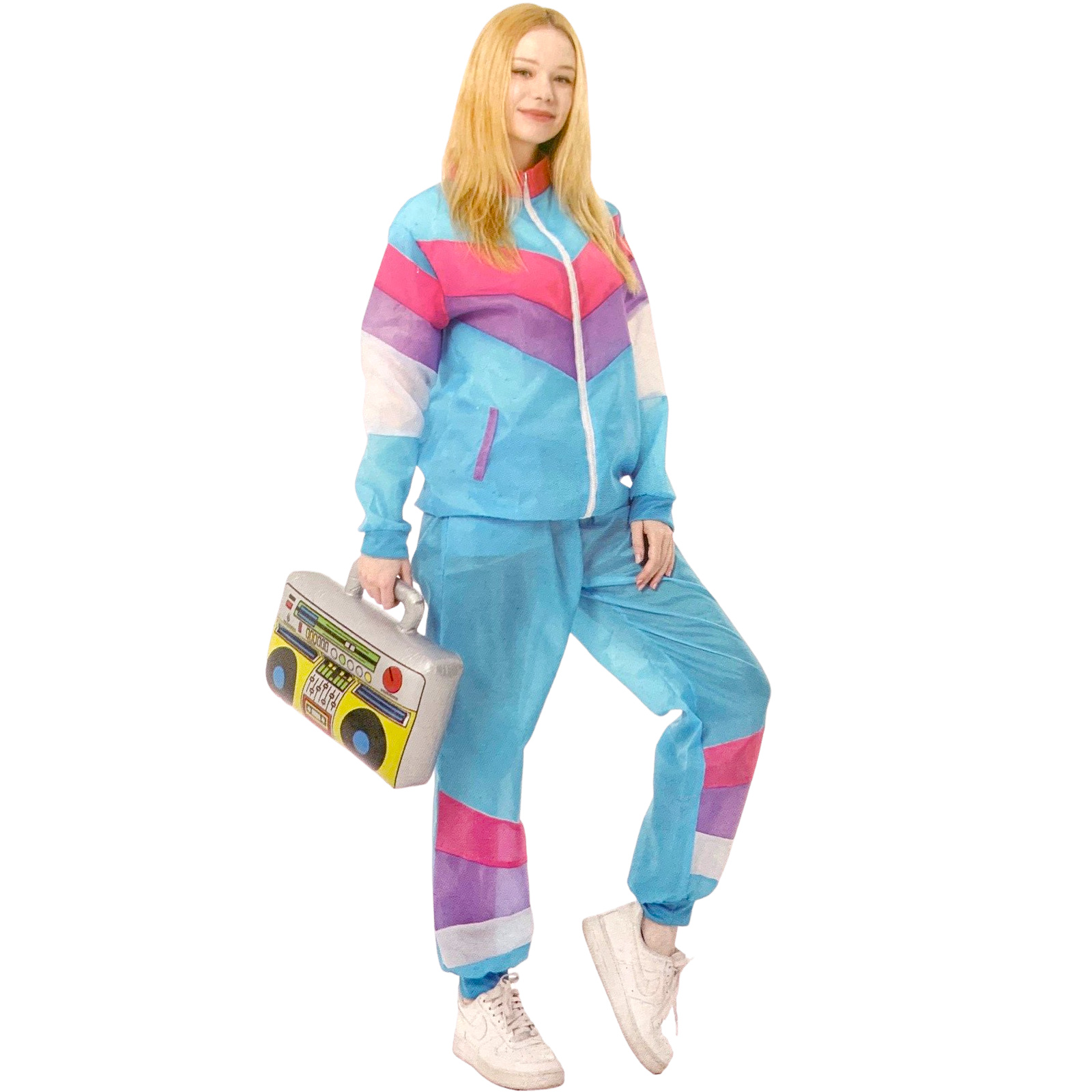 80's Shell Suit Women's Costume - Small