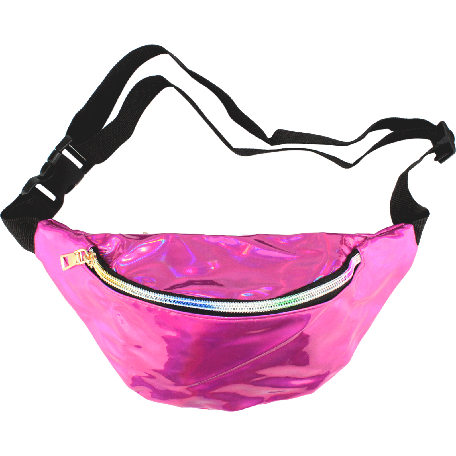 Iridescent Hot Pink Bum Bag