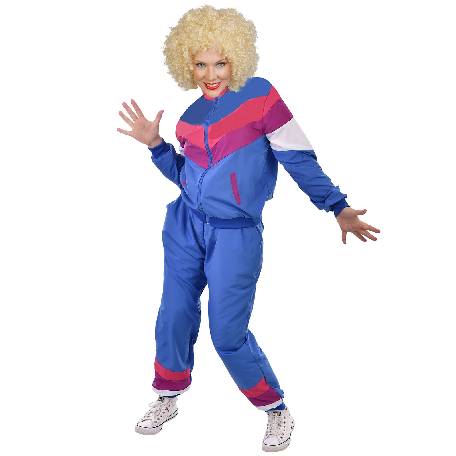 Women's 80s Tracksuit Costume