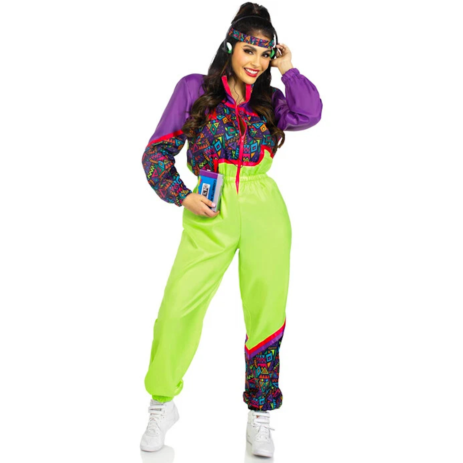 Rad 80's Tracksuit Women's Costume 