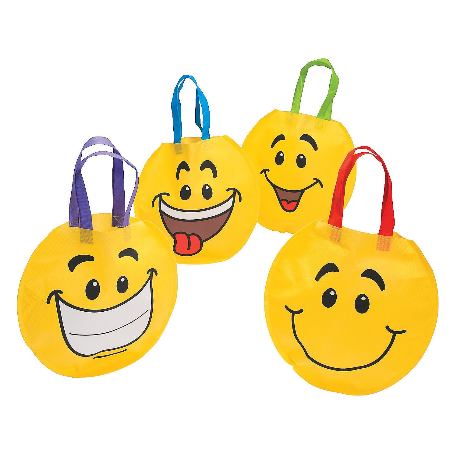Large Emoji Tote Bags (Pack of 12) 