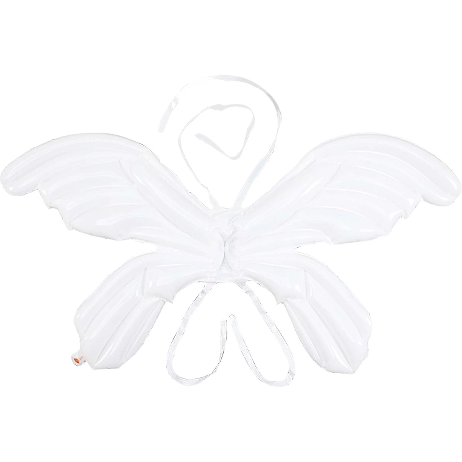 White Foil Balloon Fairy Butterfly Wings