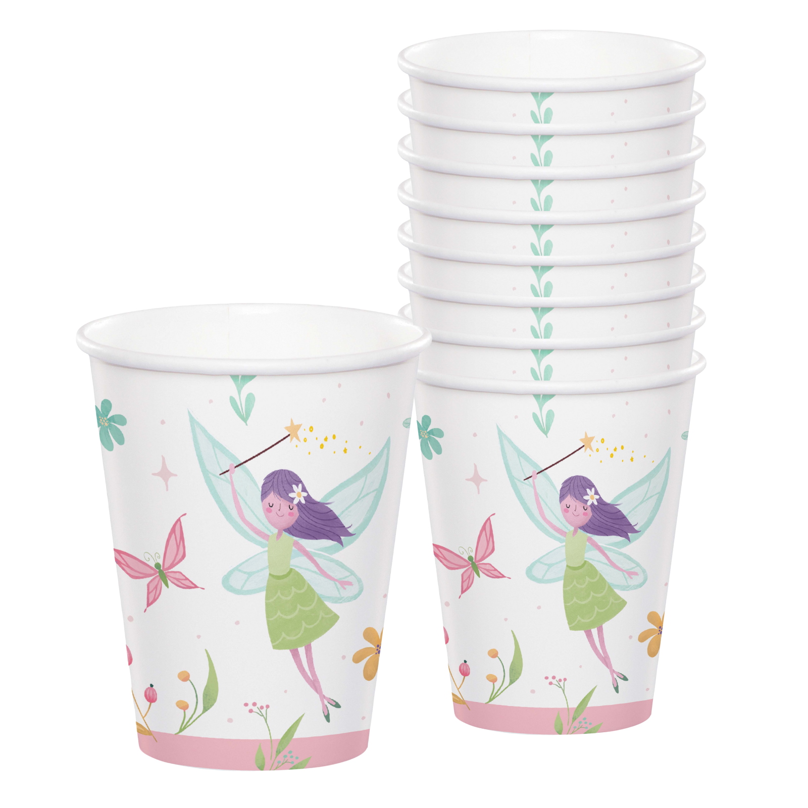 Fairy Forest Paper Cups (Pack of 8)