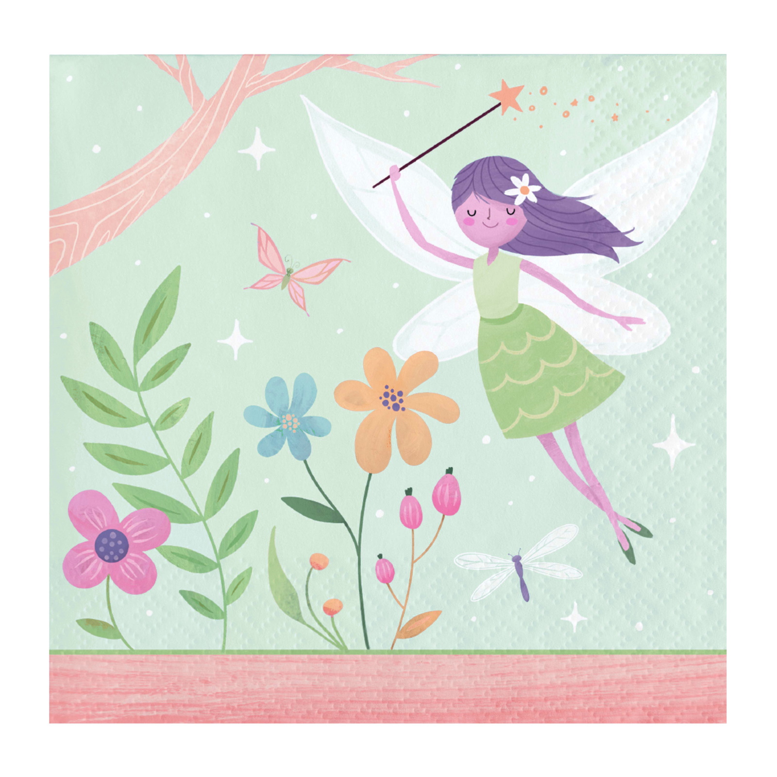 Fairy Forest Small Paper Napkins / Serviettes (Pack of 16)
