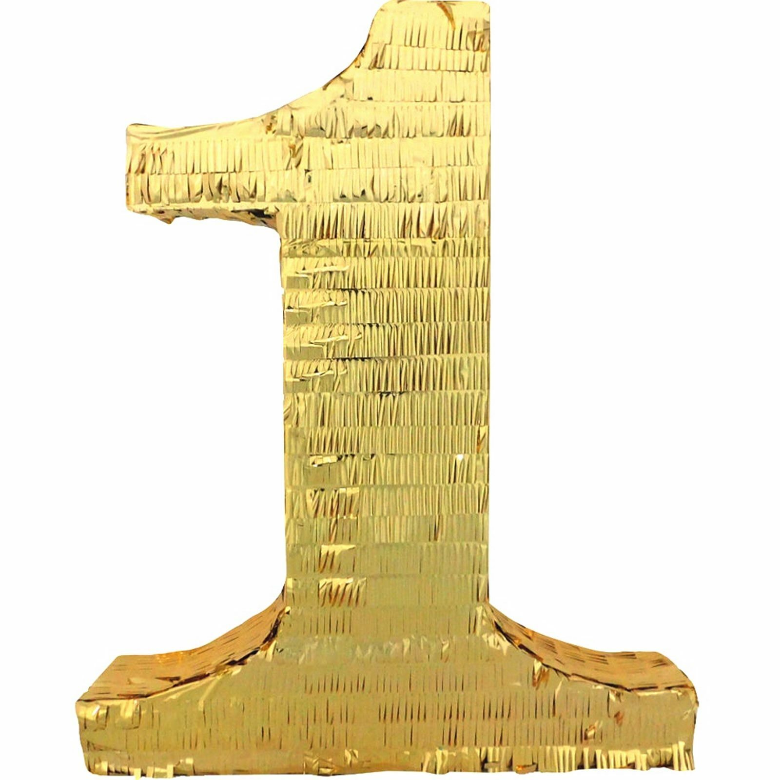 Number 1 Gold Pinata 