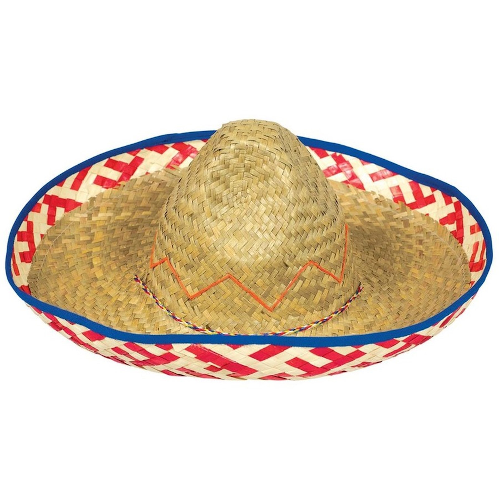Fiesta Sombrero Straw Adult Hat