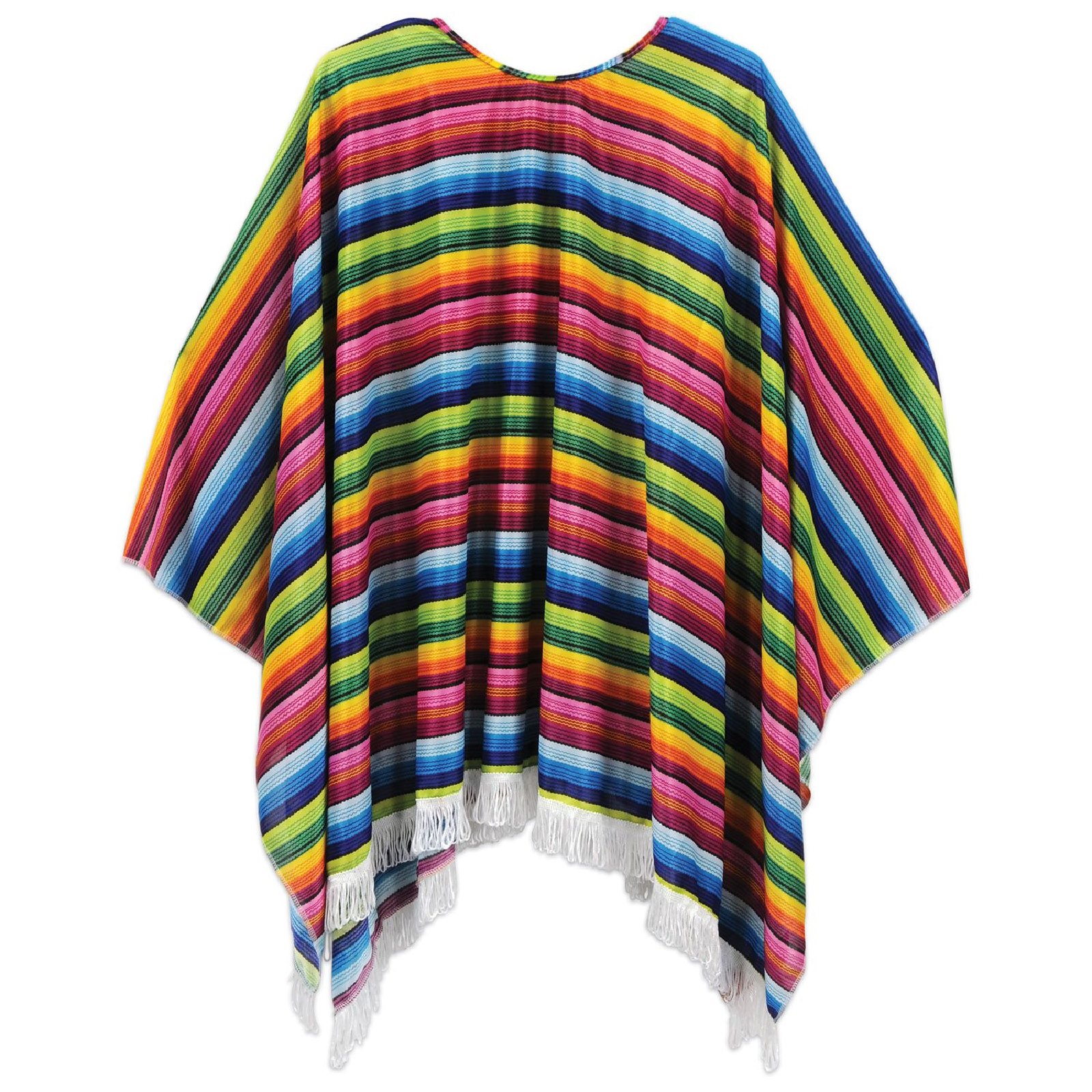 Multi Coloured Mexican Serape