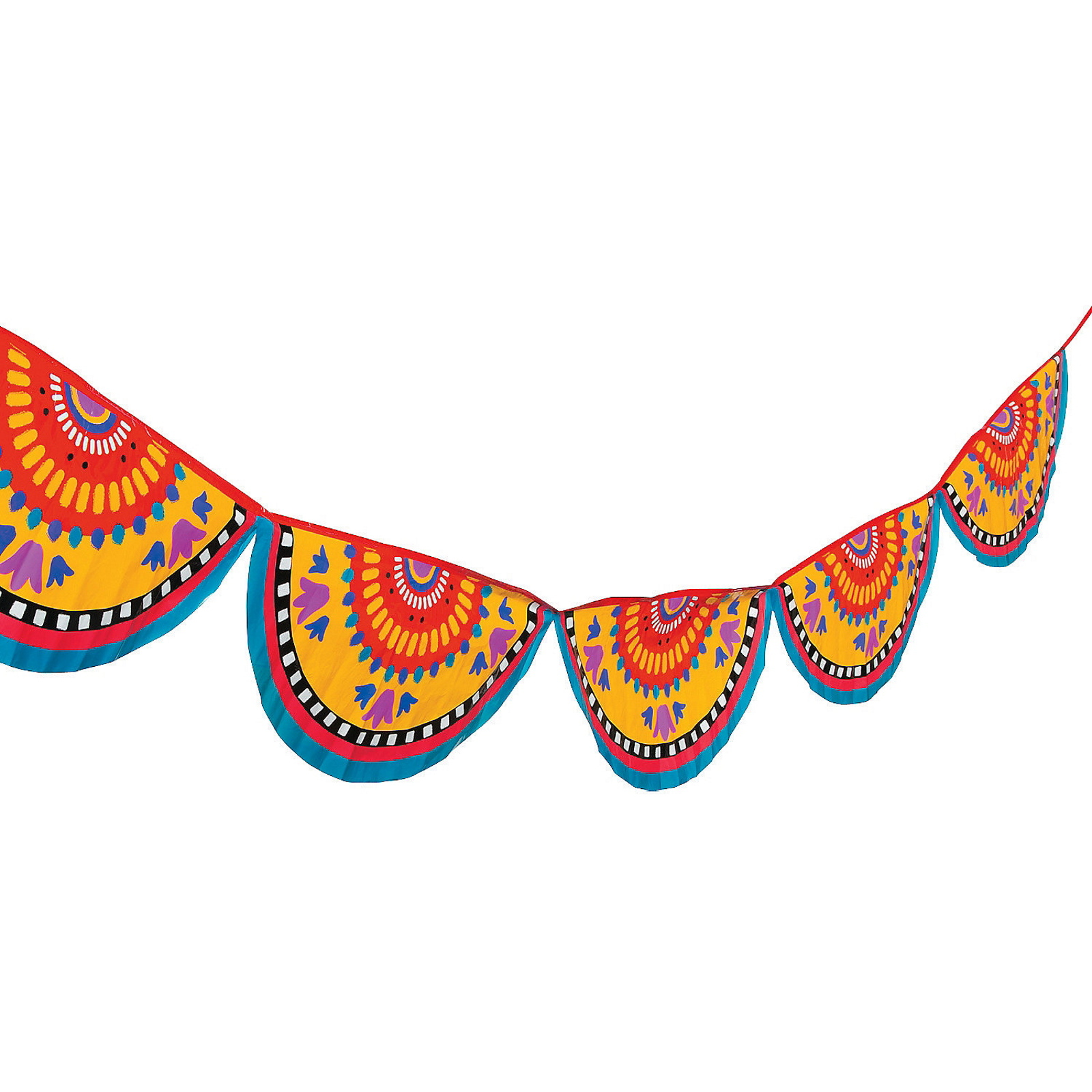 Mexican Folk Art Bunting Garland 