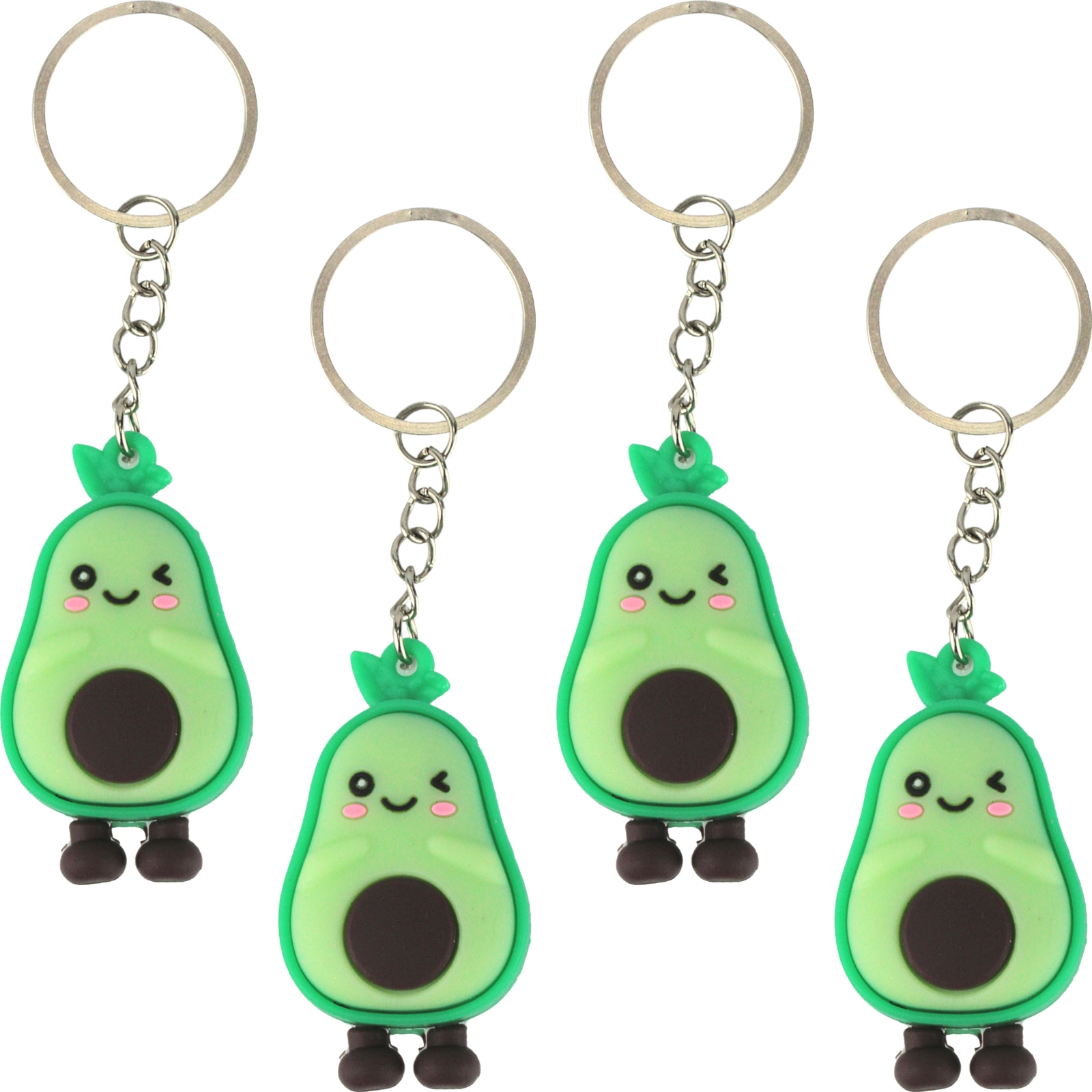 Avocado Keychains (Pack of 12) 