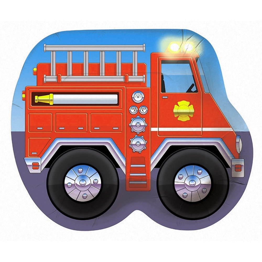 Firefighter Large Paper Plates (Pack of 8)