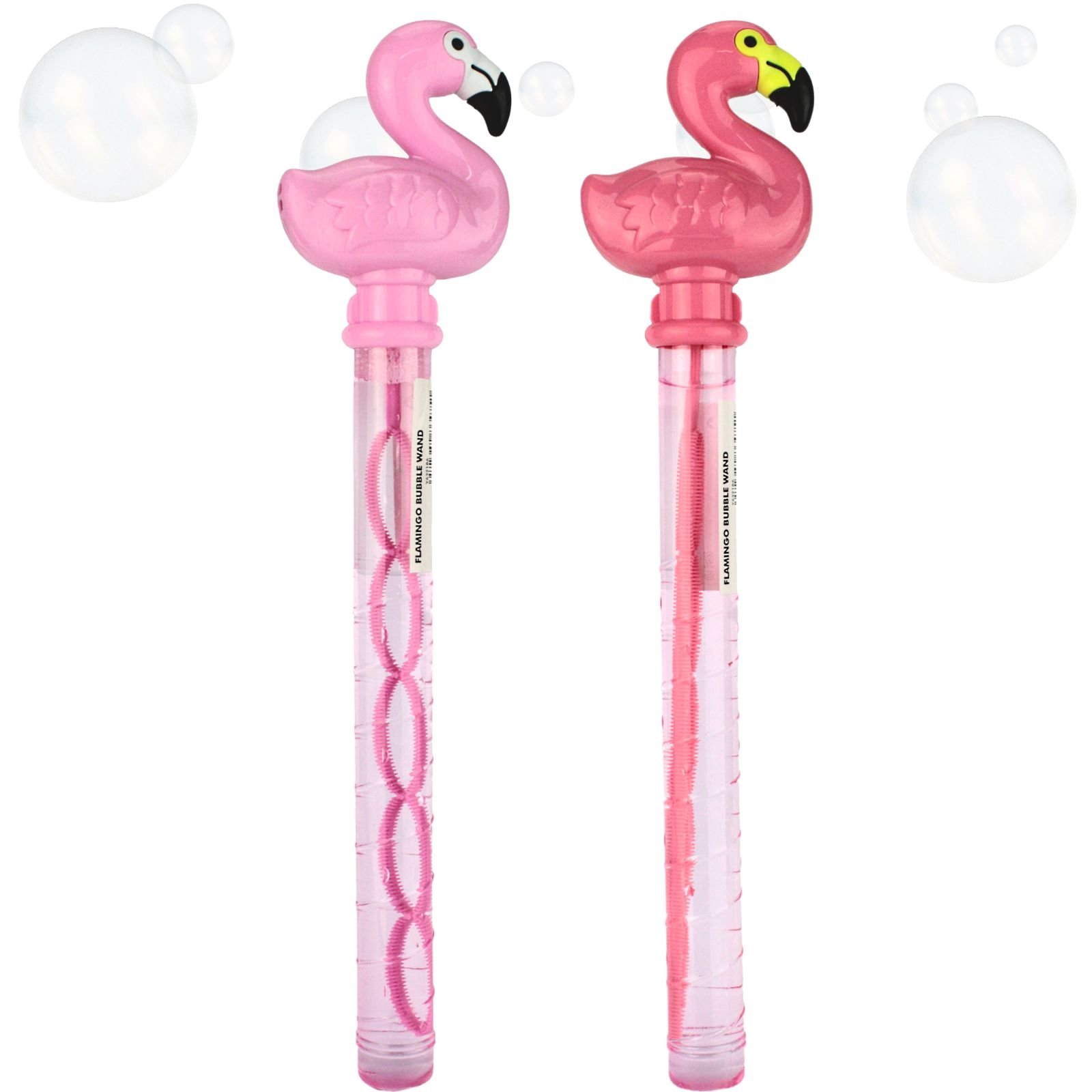 Flamingo Bubble Wand Assorted