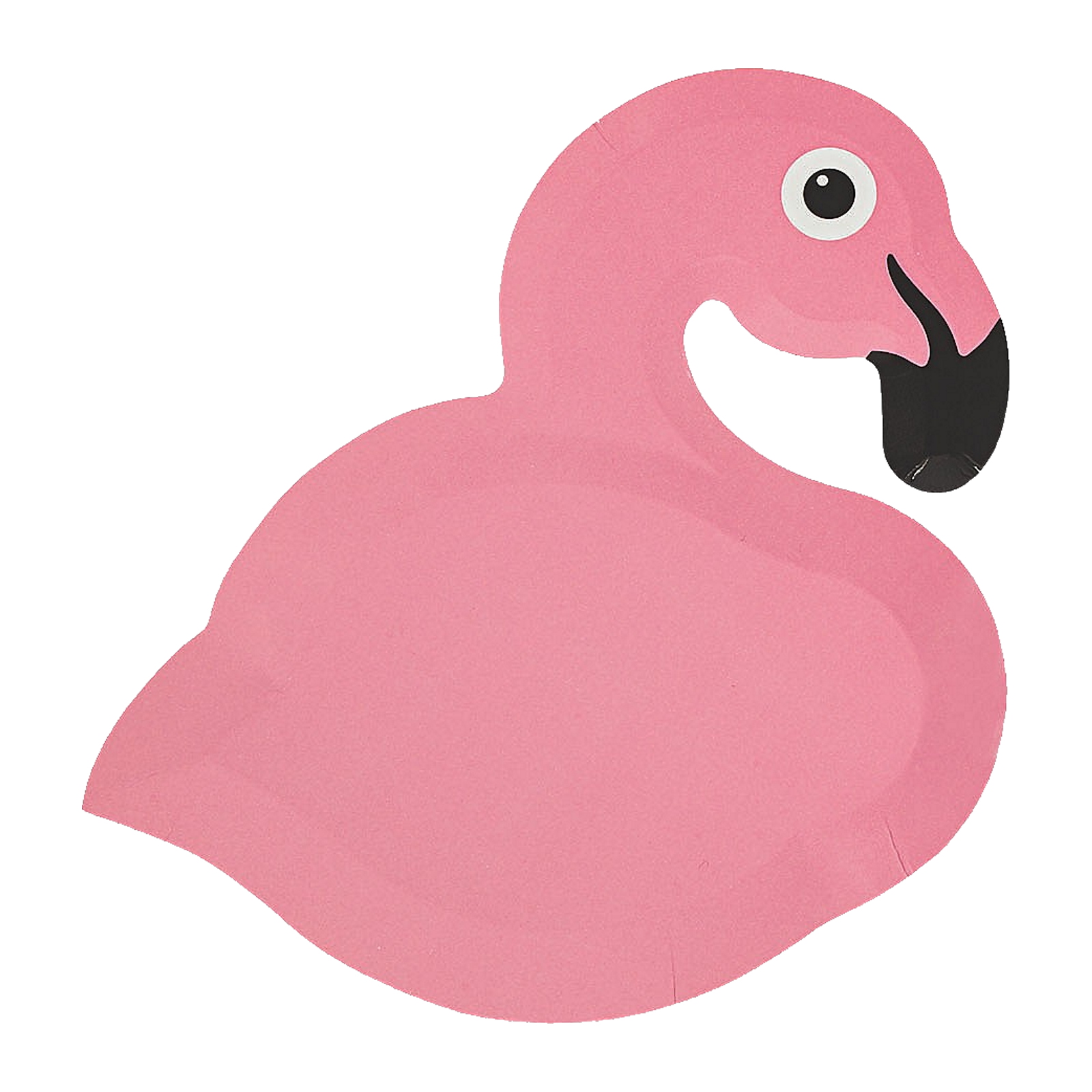 Flamingo Shaped Small Paper Plates (Pack of 8)
