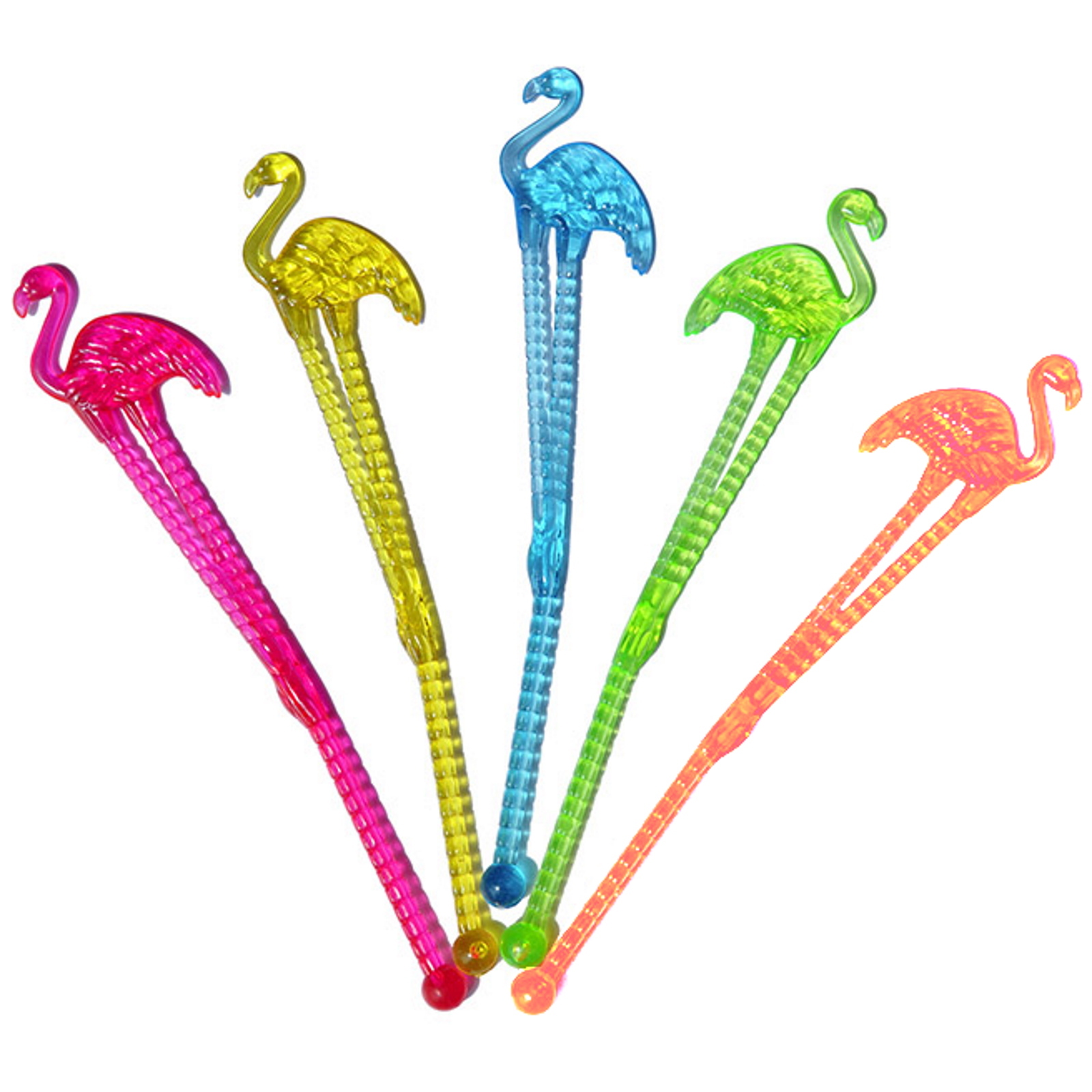 Flamingo Cocktail Stirrers (Pack of 50)