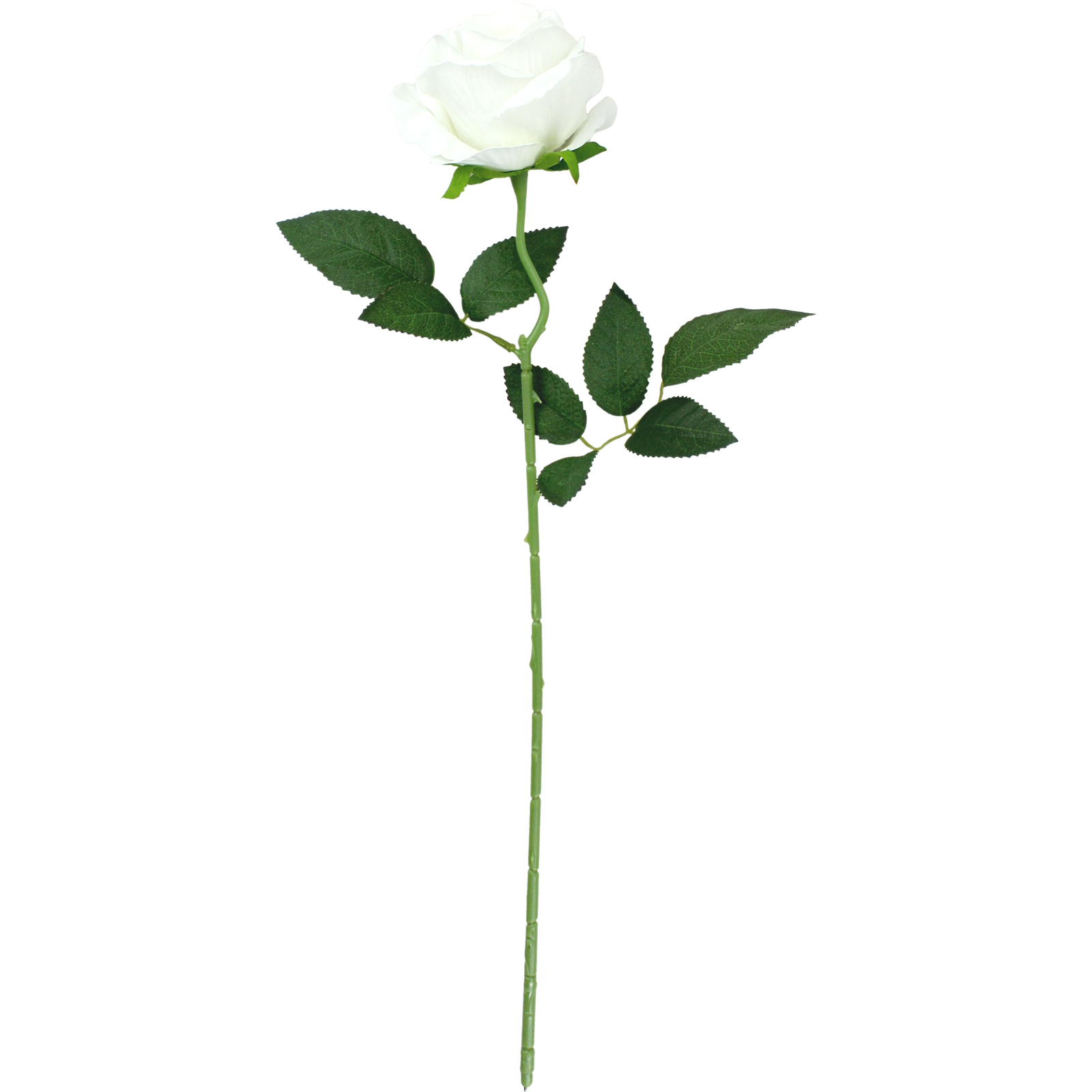 Artificial White Rose (1 Stem) 