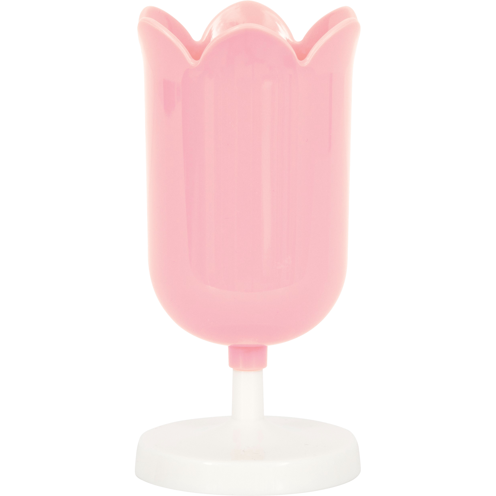 Garden Party Plastic Pink Tulip Cup