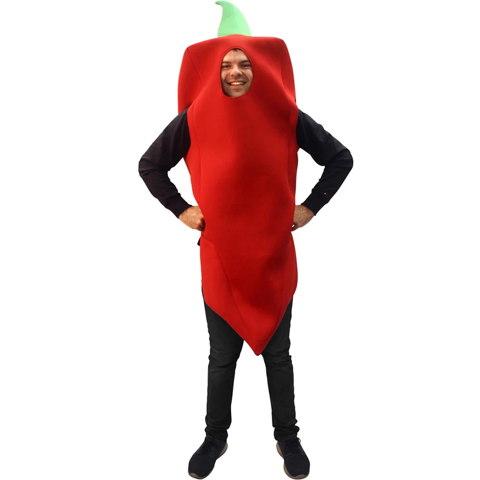 Adult Hot Pepper Chilli Costume One Size 