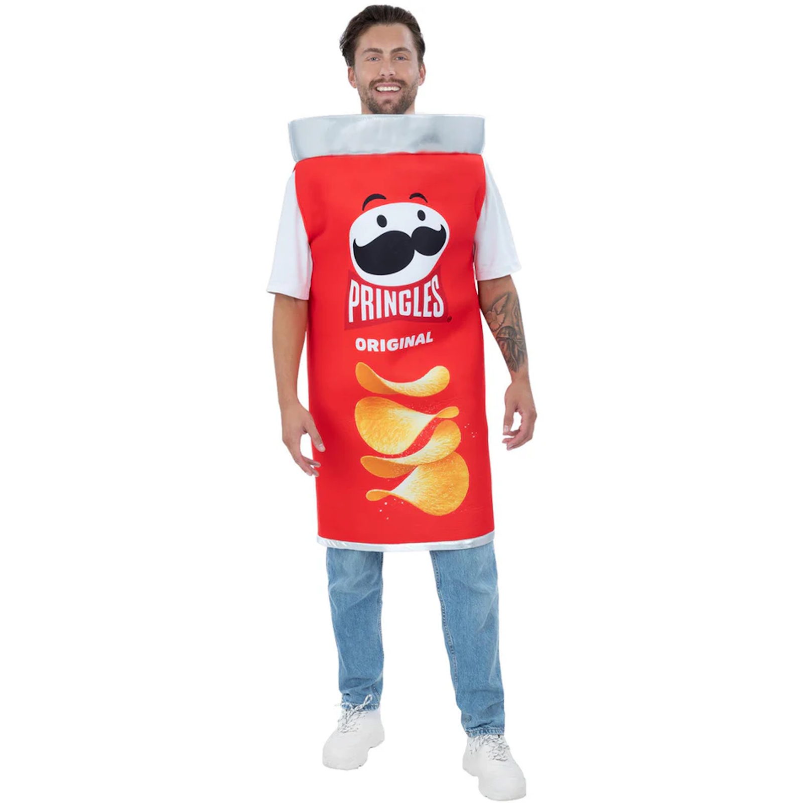 Adult Pringles Original Can Costume One Size  