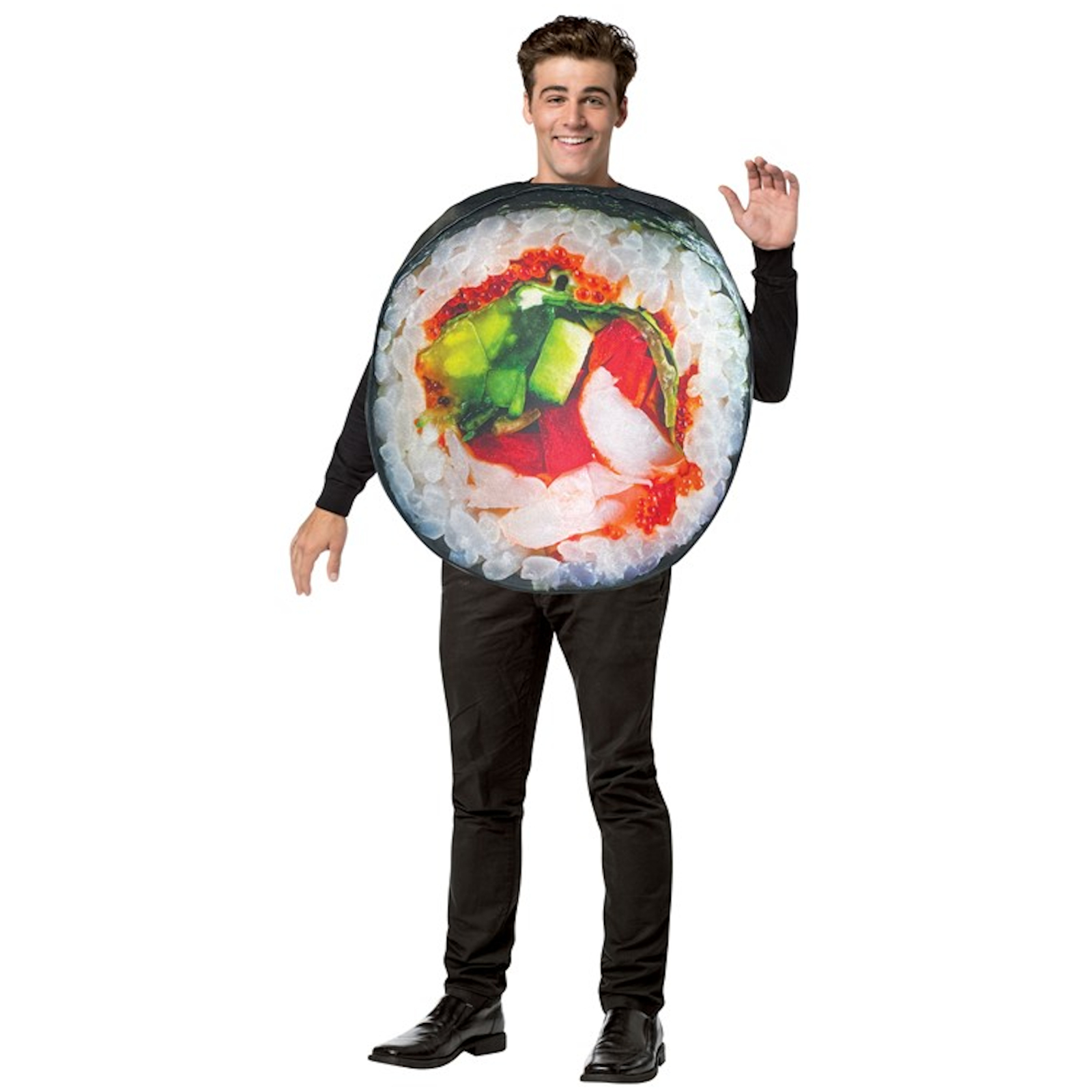 Get Real Sushi Roll Adult Costume Standard One Size