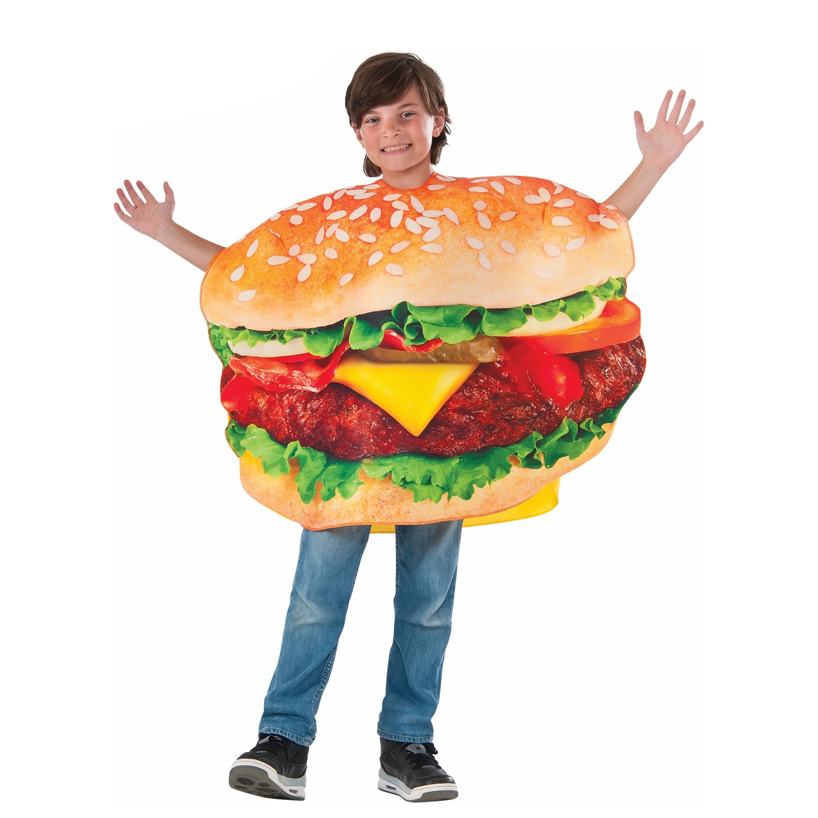 Burger Costume Kids One Size 