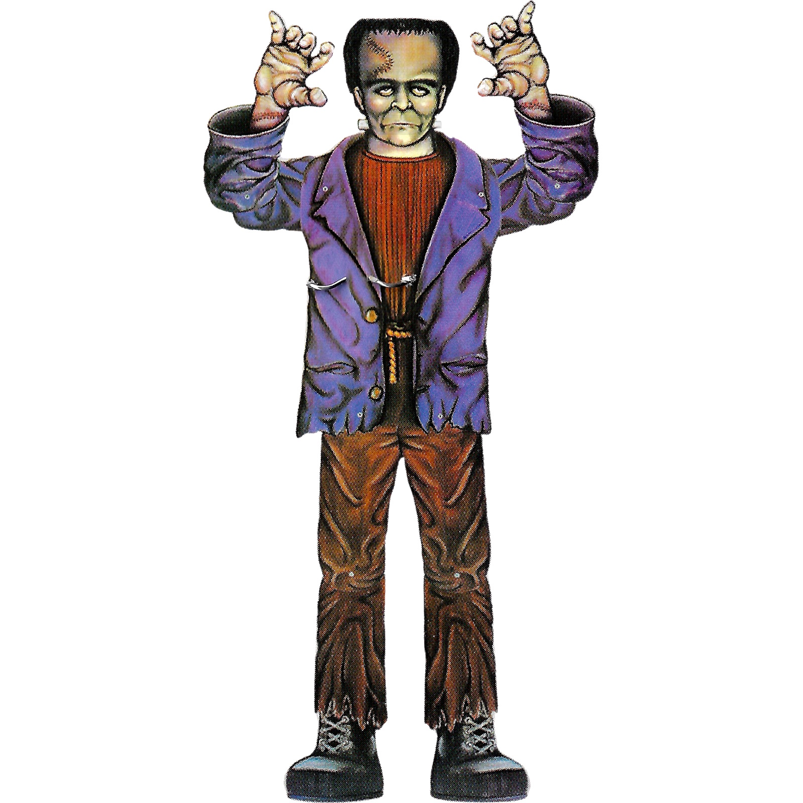 Frankenstein Jointed Cutout Decoration (1.35m)