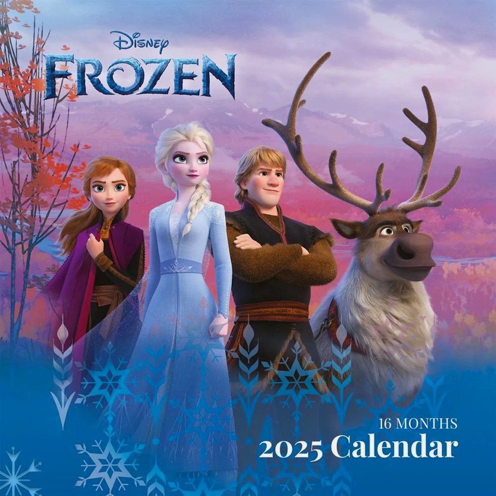 Disney Frozen 2025 Wall Calendar