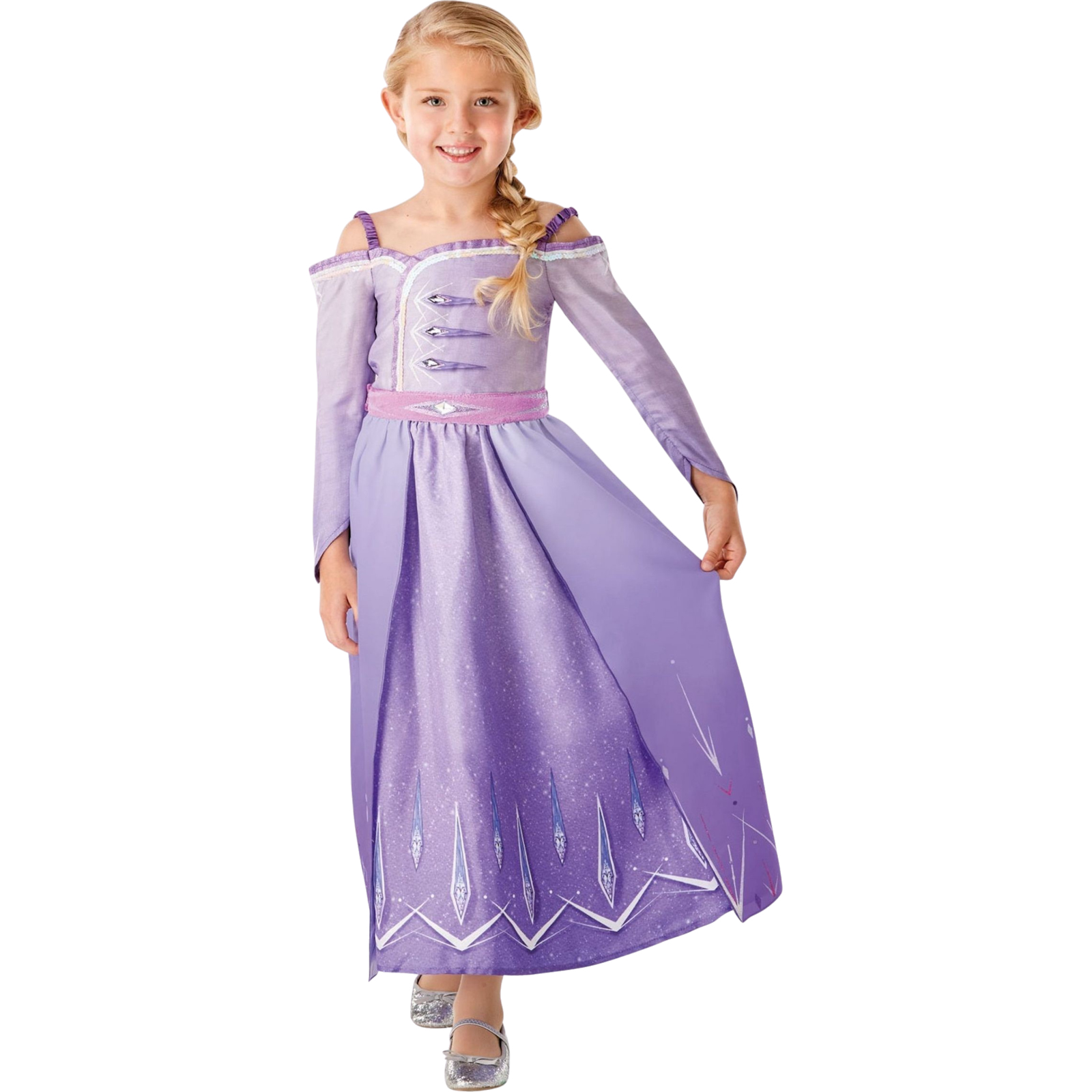 Frozen Elsa Deluxe Kids Costume (6-8 Years) 