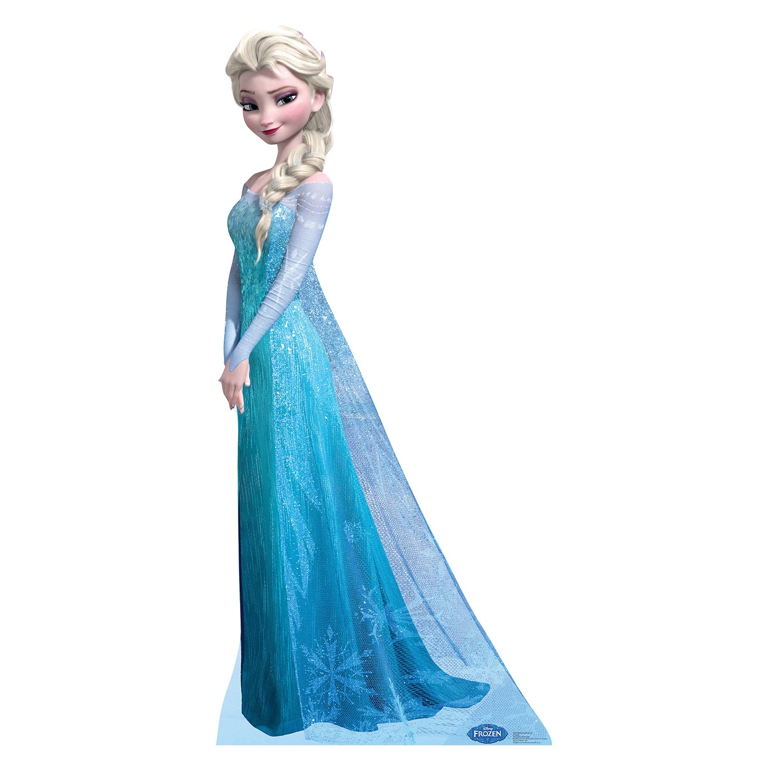Frozen's Snow Queen Elsa Stand Up Photo Prop