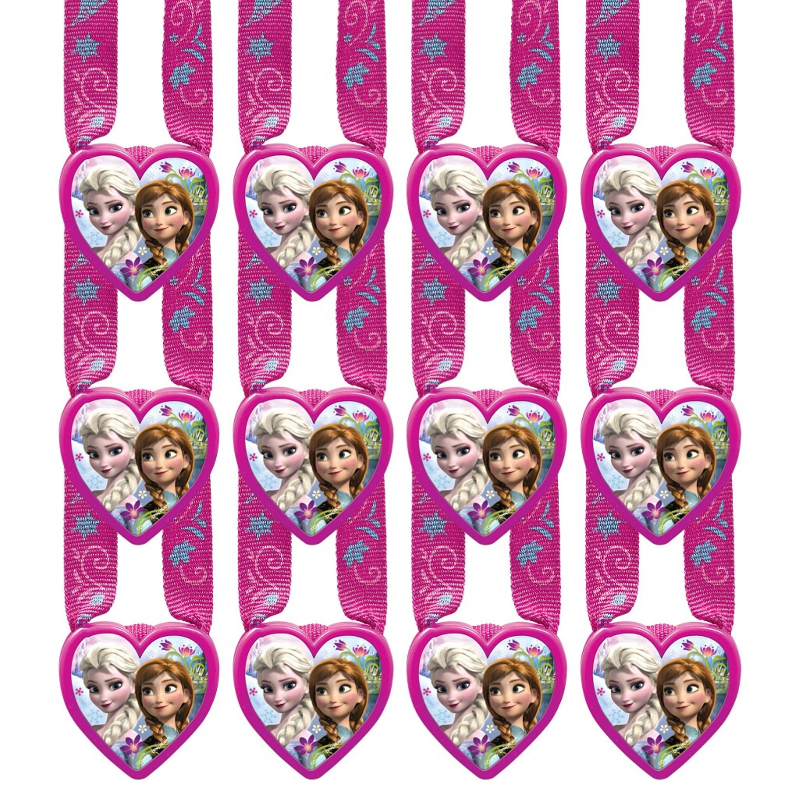Frozen Charm Necklaces (Pack of 12)