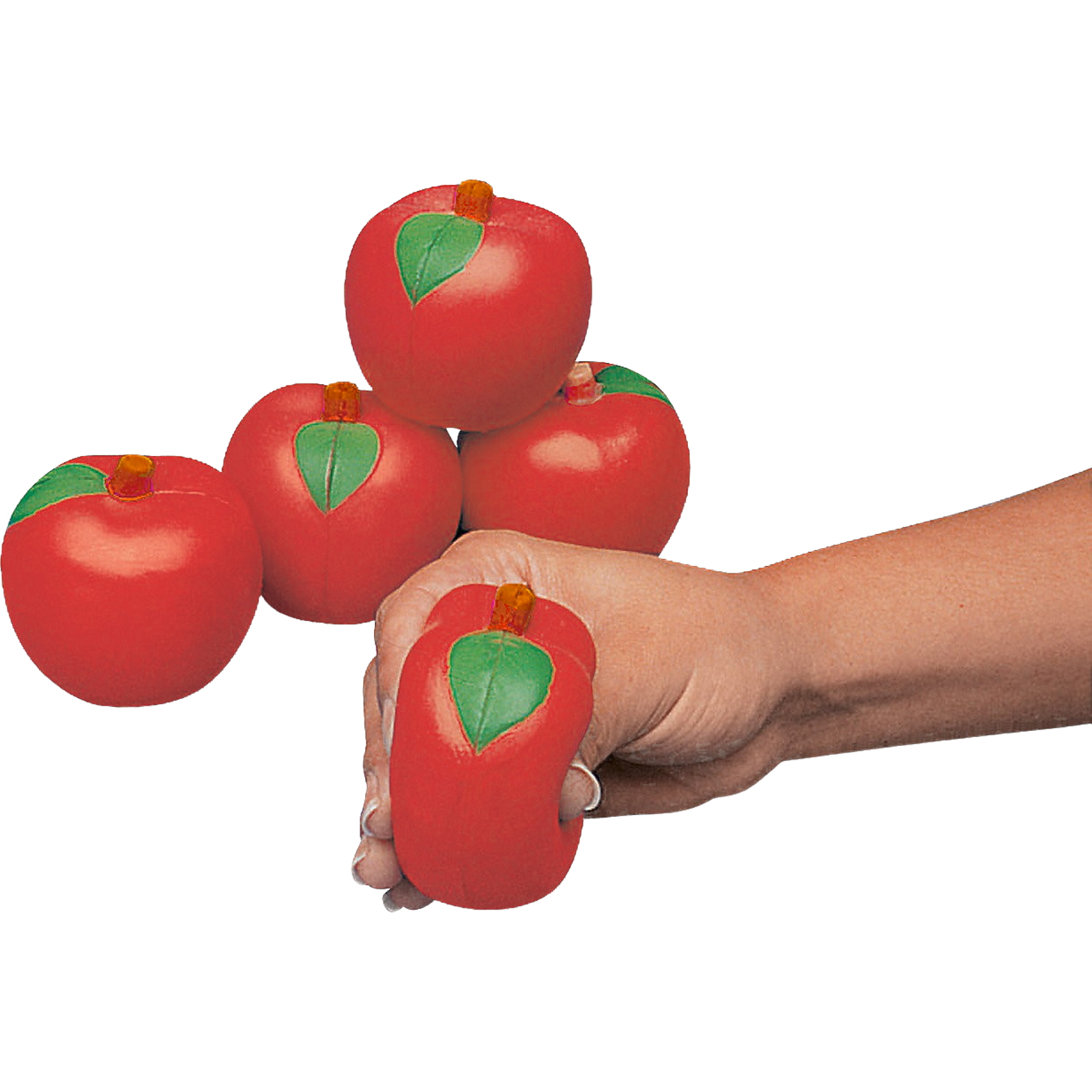 Red Apple Stress Balls (Pack of 12) 