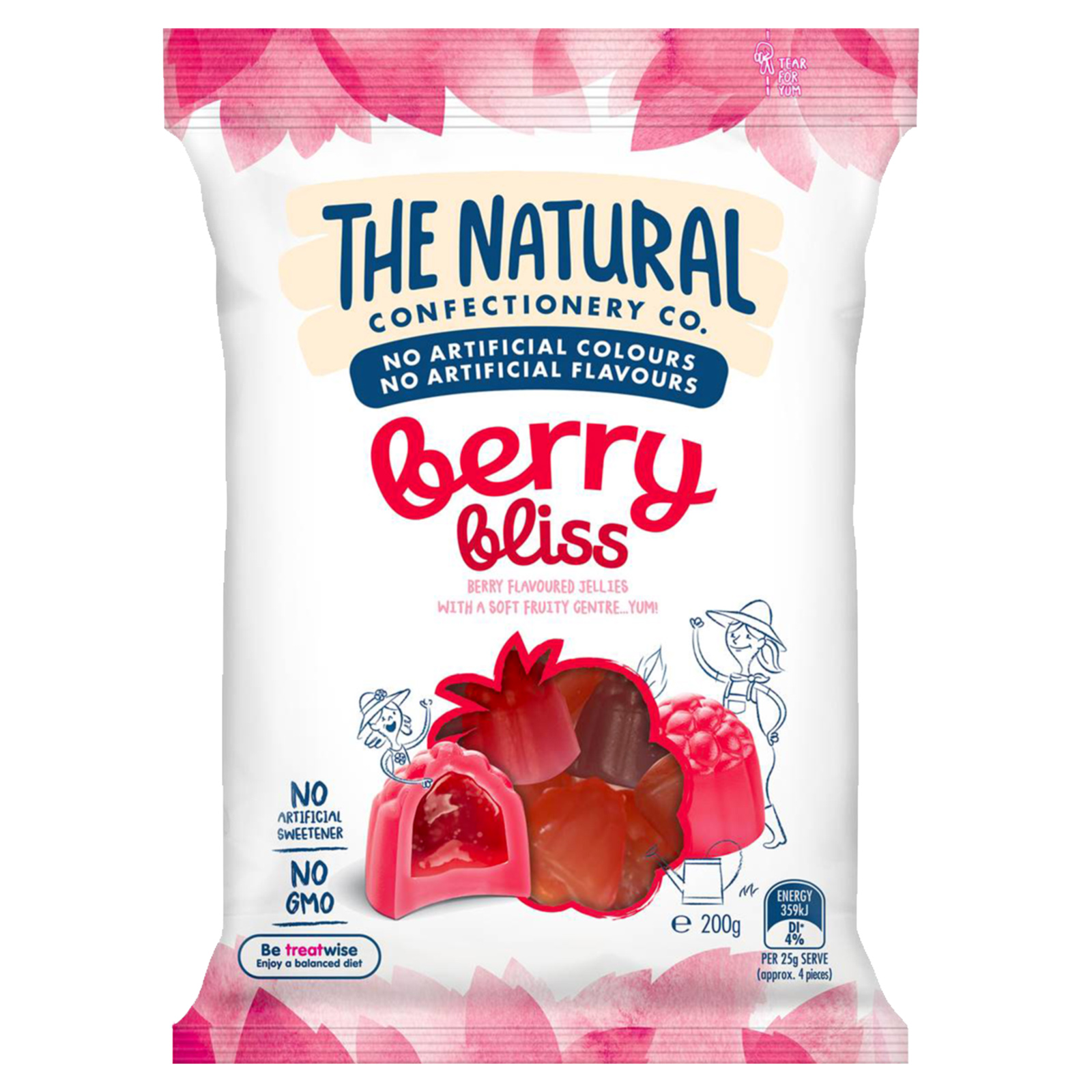The Natural Confectionery Co. Berry Bliss (200g) 
